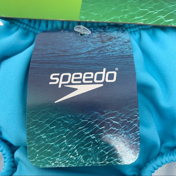 Speedo UV Baby Kids Blue & Pink Swim Diaper W/ Snaps Animal Graphic Small 6 Mo - Picture 11 of 16